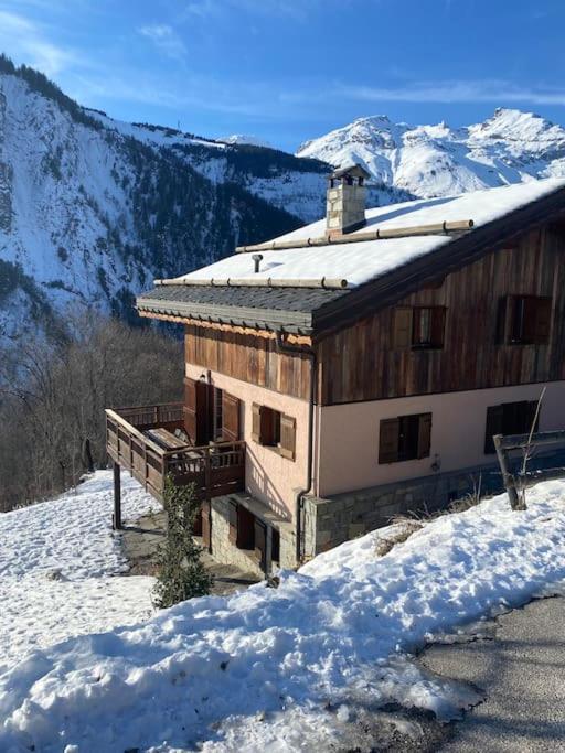 Chalet 6 Chambres A 3 Min Des Pistes Des 3 Vallees St Martin De Belleville Сен-Мартен-дьо-Белвил Екстериор снимка