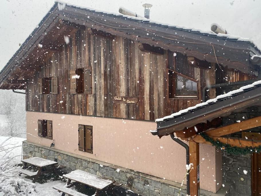 Chalet 6 Chambres A 3 Min Des Pistes Des 3 Vallees St Martin De Belleville Сен-Мартен-дьо-Белвил Екстериор снимка