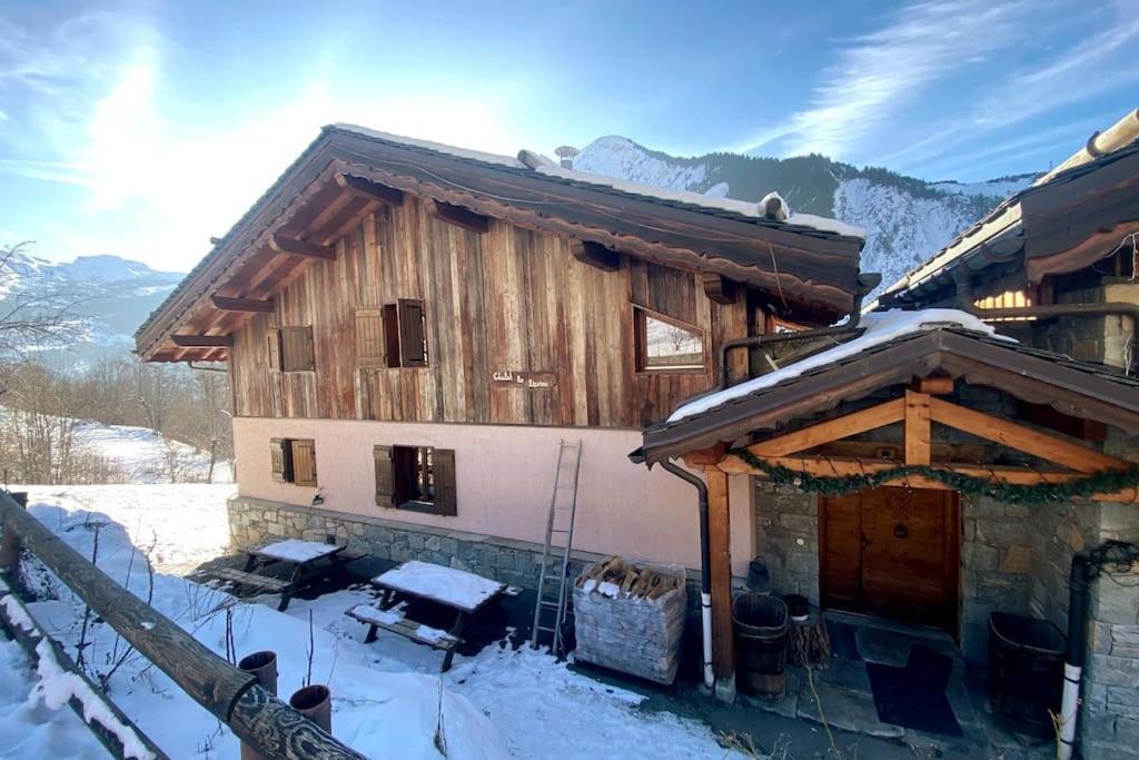 Chalet 6 Chambres A 3 Min Des Pistes Des 3 Vallees St Martin De Belleville Сен-Мартен-дьо-Белвил Екстериор снимка